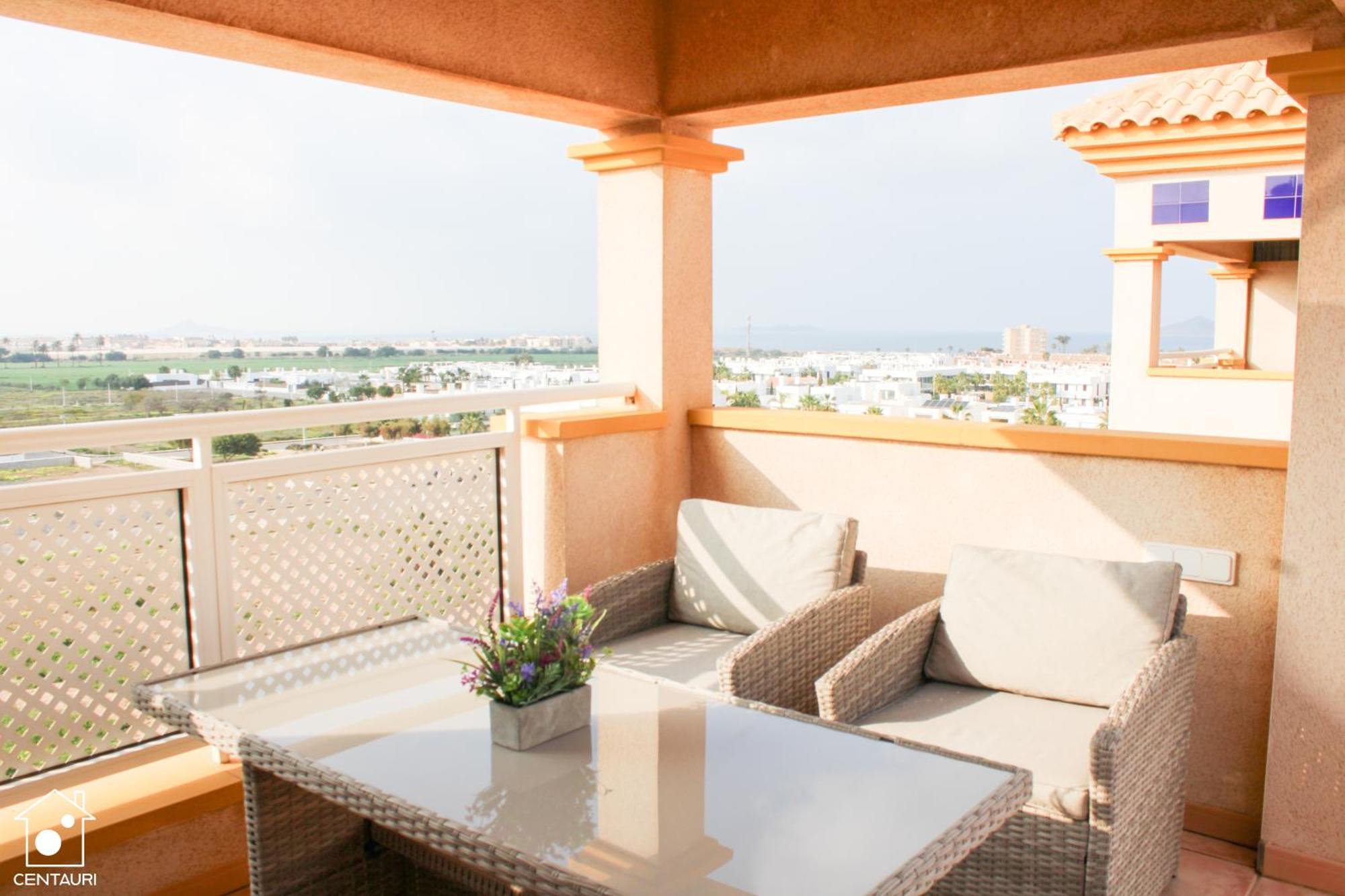 شقة Fantastico Atico Chill Out Con Vistas A مار ذي كريستال المظهر الخارجي الصورة