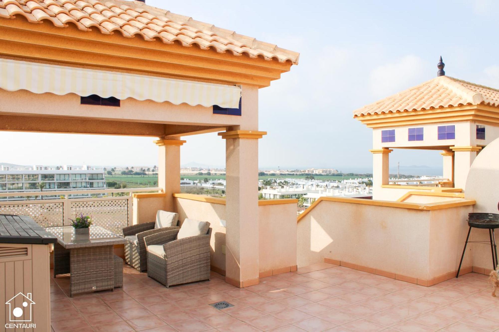 شقة Fantastico Atico Chill Out Con Vistas A مار ذي كريستال المظهر الخارجي الصورة